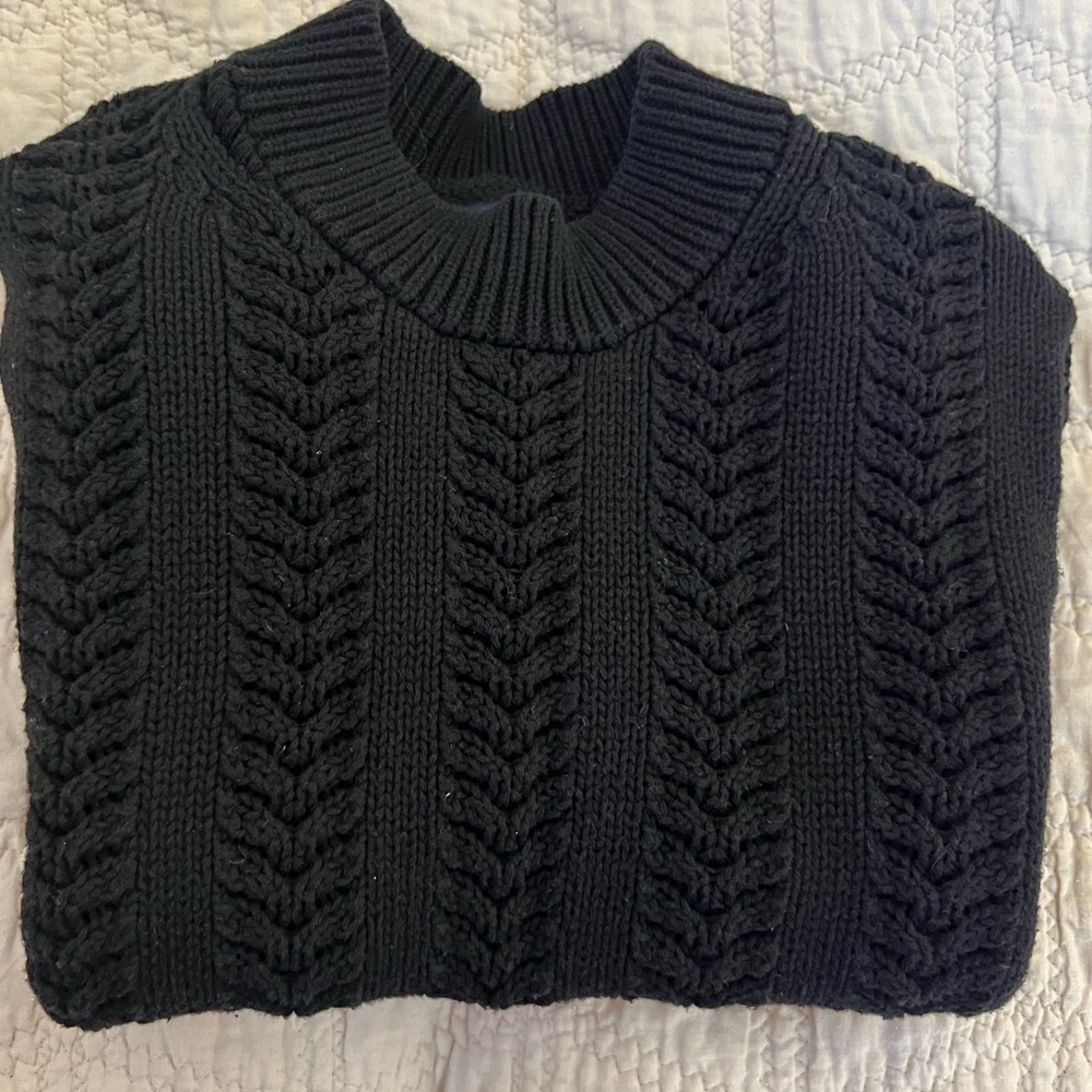 GAP Charcoal Knit Cardigan